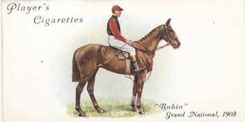 1933 Player's Derby and Grand National Winners #27 Rubio Front